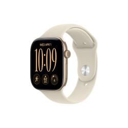 Apple Watch Series 12 GPS Light Gold Aluminium Case with Sand Sport Band
