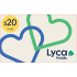 Lyca Mobile Recharge PAYG $20